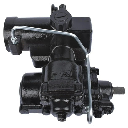 Czarna metalowa skrzynia kierownicza 82-00109r z mosiężnym uchwytem do land rover power steering