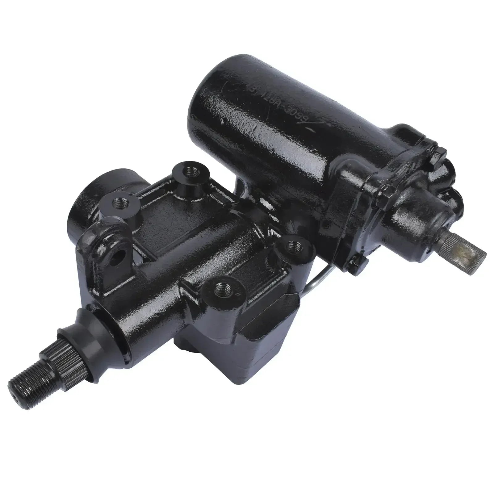 Czarna metalowa skrzynia kierownicza power steering 82-00109r do land rover defender discovery range rover