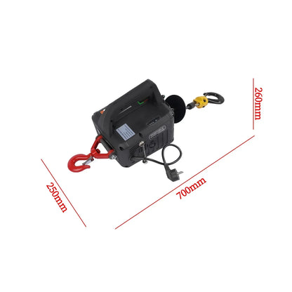 Portable Electric Winch 1500W 1100lb 7m 3-in-1