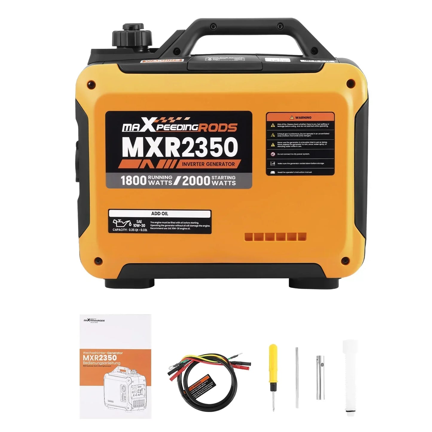Generator inwerterowy benzynowy 2000 W 230 V do kampera