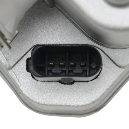 Czarny plastikowy złącze elektryczne z trzema złoconymi pinami w srebrnej obudowie do audi seat skoda 1.9 2.0tdi