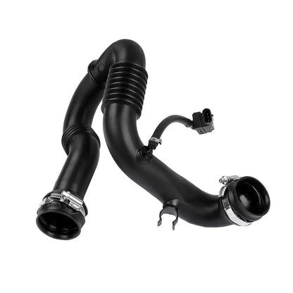 Czarny gumowy przewód powietrzny intercoolera z metalowymi obejmami do renault trafic diesel van fwd