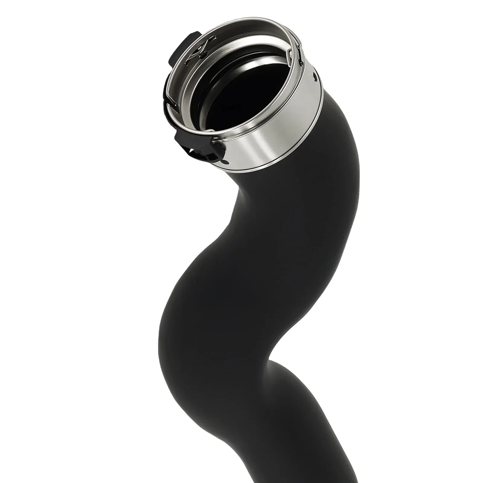 Czarny gumowy przewód intercooler turbo do bmw serii 5 g30 g31 520d 520dX z polerowanym stalowym zaciskiem g11 g12
