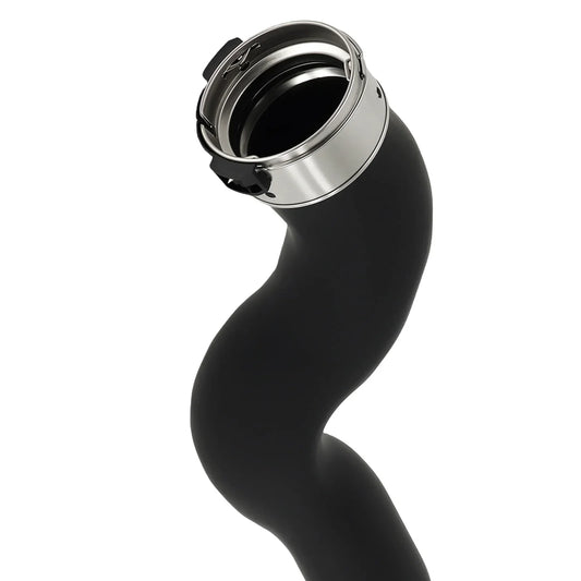 Czarny gumowy przewód intercooler turbo do bmw serii 5 g30 g31 520d 520dX z polerowanym stalowym zaciskiem g11 g12