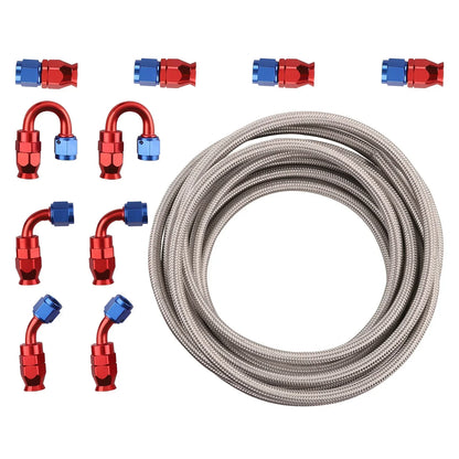 Tuyau fioul PTFE AN6 6 m avec raccords