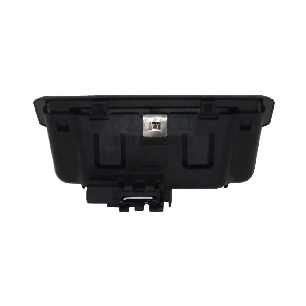 Czarna plastikowa blokada klapy bagażnika z metalowym srebrnym przyciskiem wypuszczania do e60 e61 dla bmw part number 51247118158