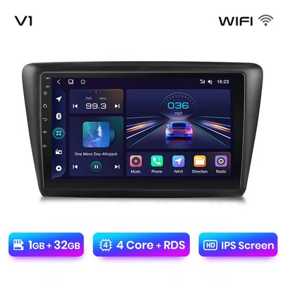 Radio Android Auto do Skoda Rapid 2013 - 2019, 4G, Multimedialny GPS, 2DIN - Multigenus