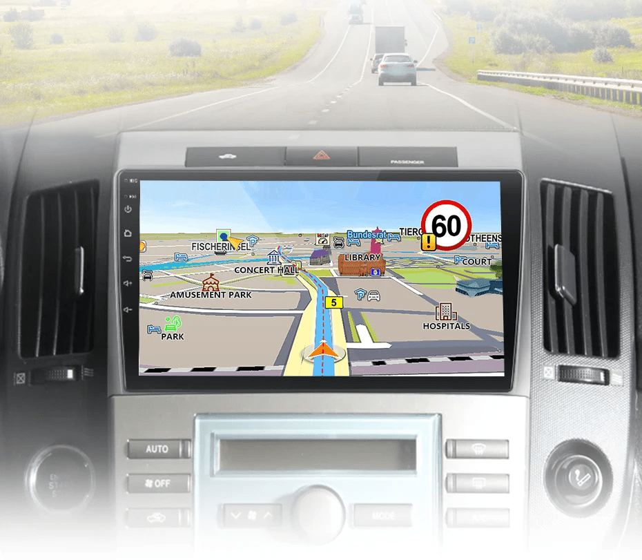 Radio Android Auto do Toyota Corolla Verso 2004 - 2009 – 2 - DIN Multimedia GPS z CarPlay - Multigenus