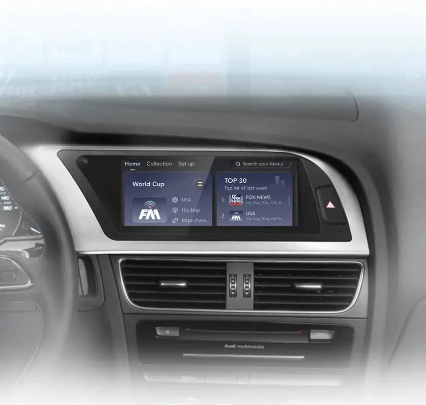 Radio nawigacja Audi A4 B8 2009 - 2012 i 2013 - 2016 CarPlay Android Auto - Multigenus