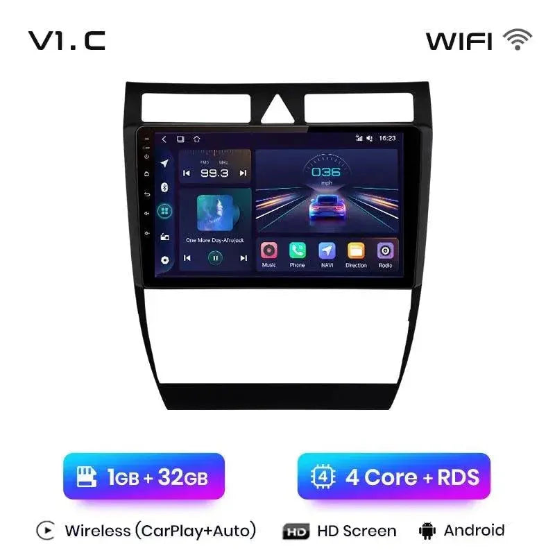 Radio nawigacja Audi A6 C5 1997- 2004 Carplay Android Auto - Multigenus