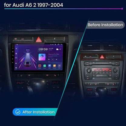 Radio nawigacja Audi A6 C5 1997- 2004 Carplay Android Auto - Multigenus