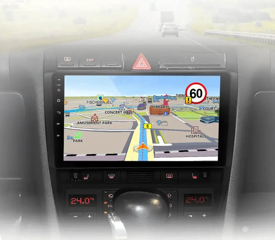 Radio nawigacja Audi A6 C5 1997- 2004 Carplay Android Auto - Multigenus