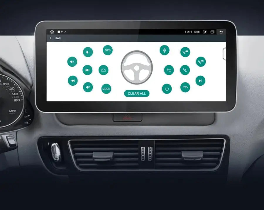 Radio nawigacja Audi Q5 2009-2017 GPS 12.3 cali Qualcomm 665 1920*720 CarPlay Android Auto - Multigenus