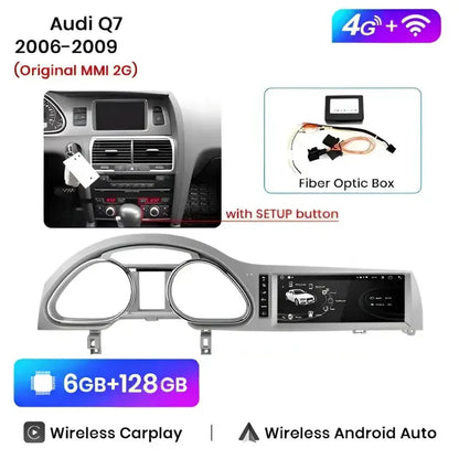 Radio nawigacja Audi Q7 2006-2015 CarPlay DSP Android Auto 10.25" - Multigenus