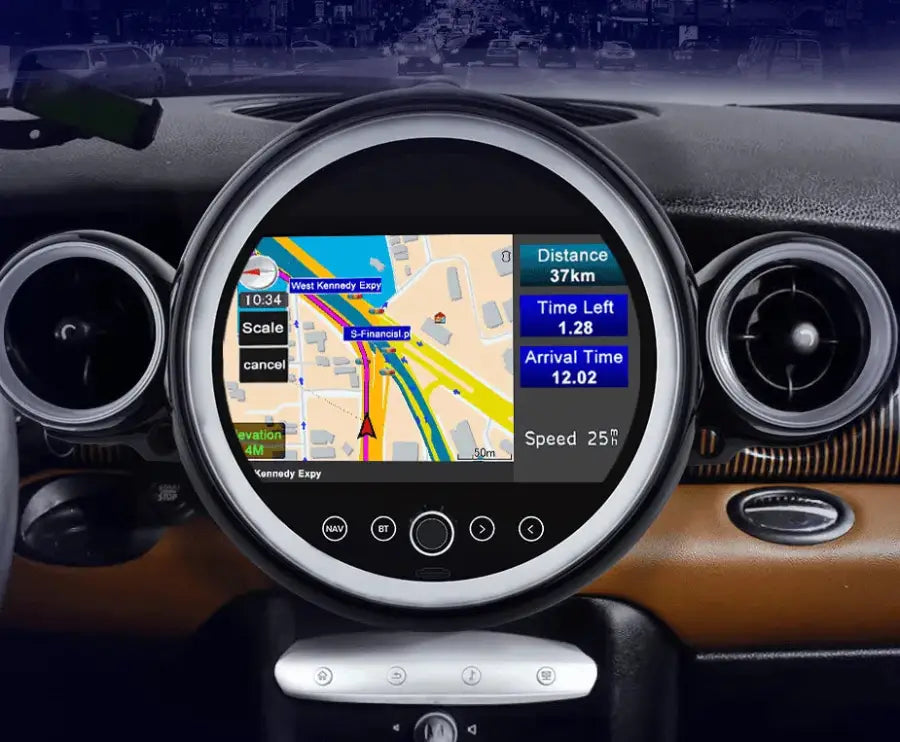 Radio nawigacja BMW Mini Cooper R56 R60 od 2007-2013 Carplay Android Auto - Multigenus