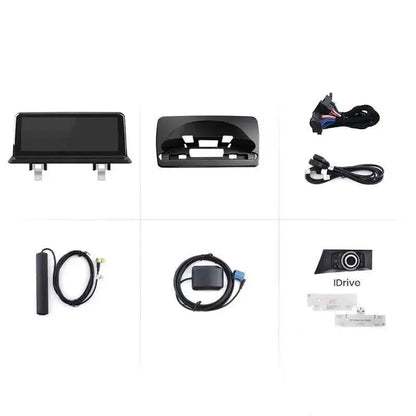 Radio nawigacja BMW serii 1 E81 E82 E87 E88 2005-2012 CarPlay Android Auto - Multigenus