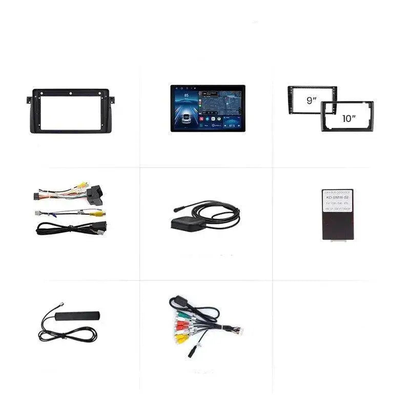 Radio nawigacja BMW 3 E46 M3 Carplay Android Auto - Multigenus