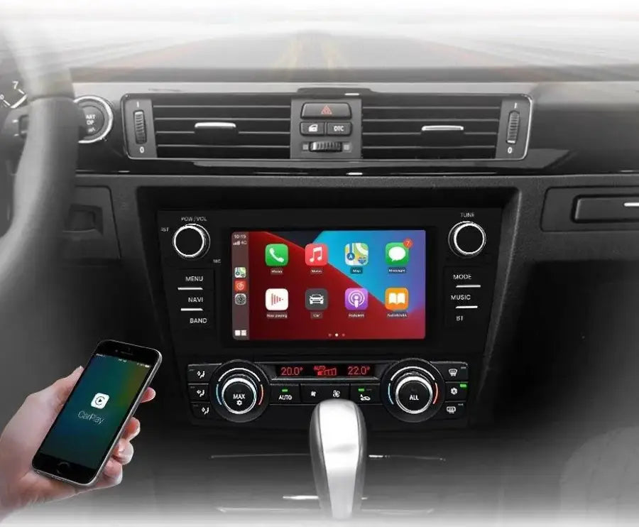 Radio nawigacja BMW 3 Serii E90 E91 E92 E93 Android Auto Carplay - Multigenus