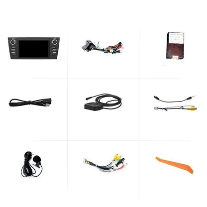 Radio nawigacja BMW 3 Serii E90 E91 E92 E93 Android Auto Carplay - Multigenus