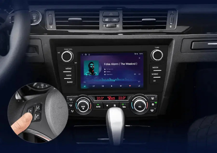 Radio nawigacja BMW 3 Serii E90 E91 E92 E93 Android Auto Carplay - Multigenus