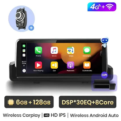 Radio nawigacja BMW Serii 3 E90 E91 E92 E93 2005-2012 CarPlay Android Auto - Multigenus