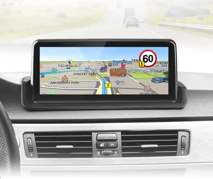 Radio nawigacja BMW Serii 3 E90 E91 E92 E93 2005-2012 CarPlay Android Auto - Multigenus