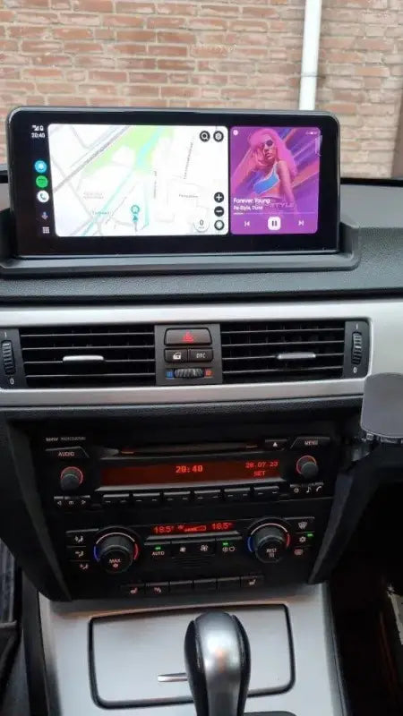 Radio nawigacja BMW Serii 3 E90 E91 E92 E93 2005-2012 CarPlay Android Auto - Multigenus