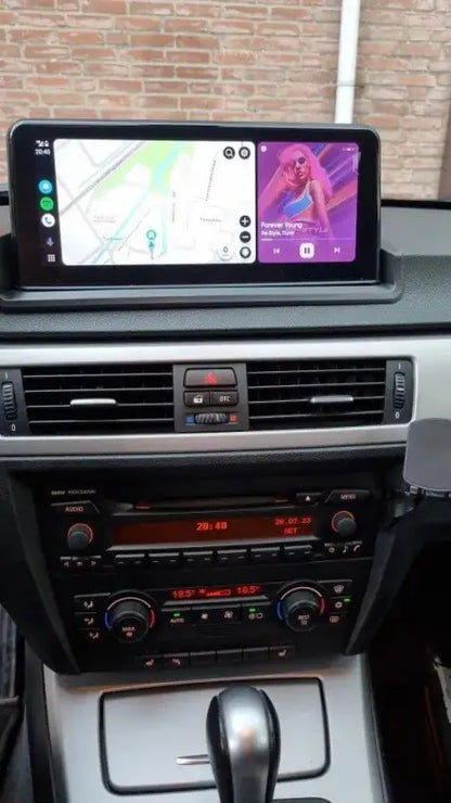 Radio nawigacja BMW Serii 3 E90 E91 E92 E93 2005-2012 CarPlay Android Auto - Multigenus