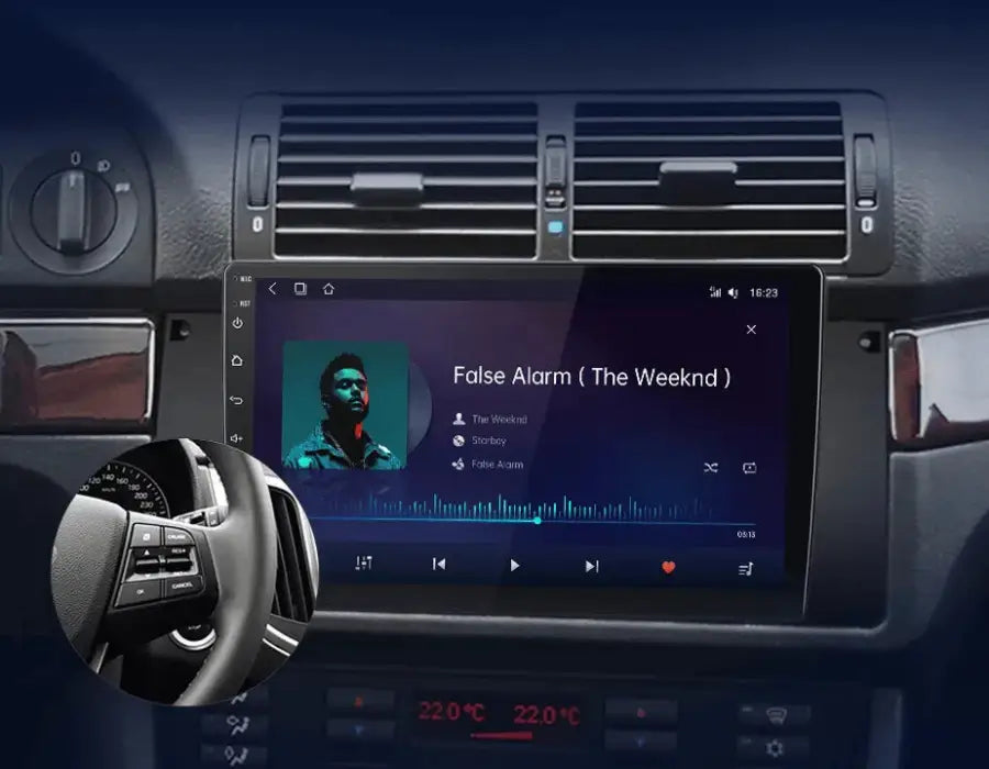 Radio nawigacja BMW 5 E39 1995 - 2003 E53 X5 M5 Carplay Android Auto - Multigenus