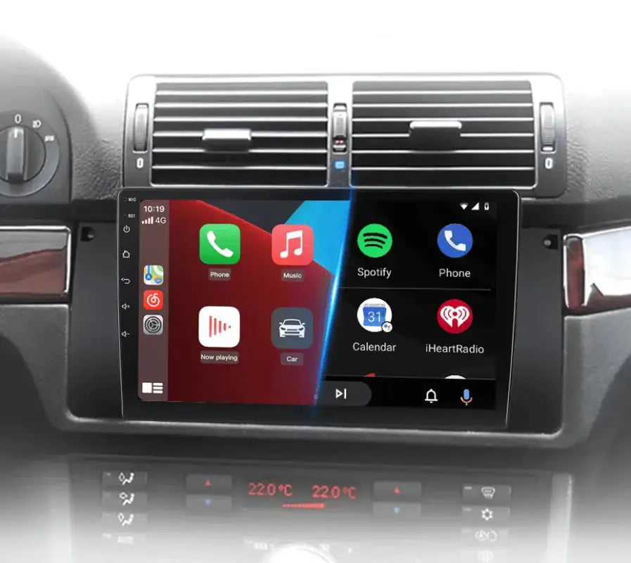 Radio nawigacja BMW 5 E39 1995 - 2003 E53 X5 M5 Carplay Android Auto - Multigenus
