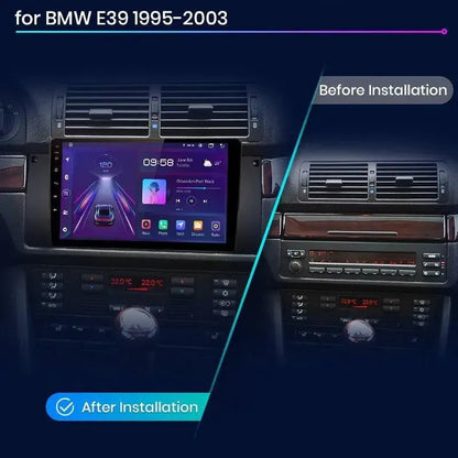 Radio nawigacja BMW 5 E39 1995 - 2003 E53 X5 M5 Carplay Android Auto - Multigenus