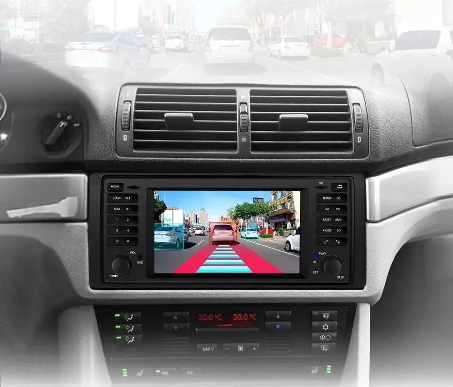 Radio nawigacja BMW 5 Serii E39 X5 E53 od 1996-2003 Android Auto Carplay - Multigenus