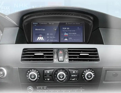Radio nawigacja BMW 5 E60 E61 E63 E64 E90 E91 E92 GPS CarPlay Android Auto - Multigenus