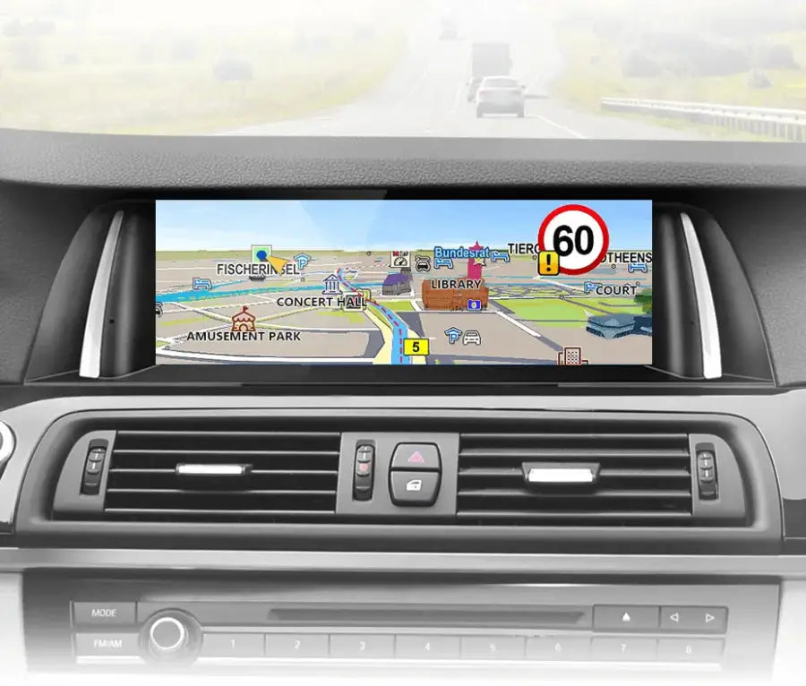 Radio nawigacja BMW 5 Serii F10 F11 2011-2017 CarPlay Android Auto - Multigenus