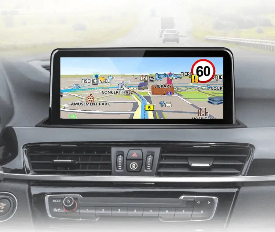 Radio nawigacja BMW X1 F48 Android Auto CarPlay - Multigenus