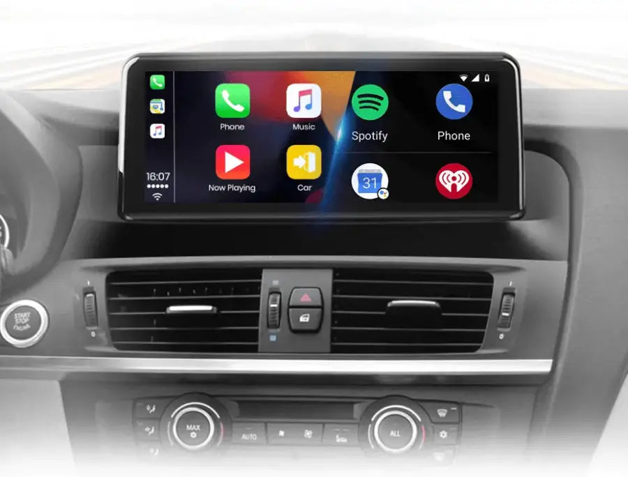 Radio nawigacja BMW X3 F25 X4 F26 2013-2017 CarPlay Android Auto - Multigenus