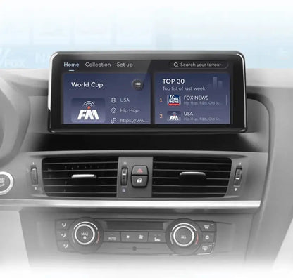 Radio nawigacja BMW X3 F25 X4 F26 2013-2017 CarPlay Android Auto - Multigenus