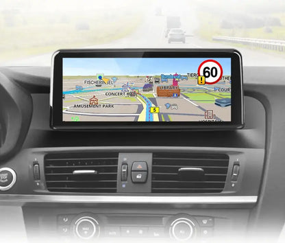 Radio nawigacja BMW X3 F25 X4 F26 2013-2017 CarPlay Android Auto - Multigenus