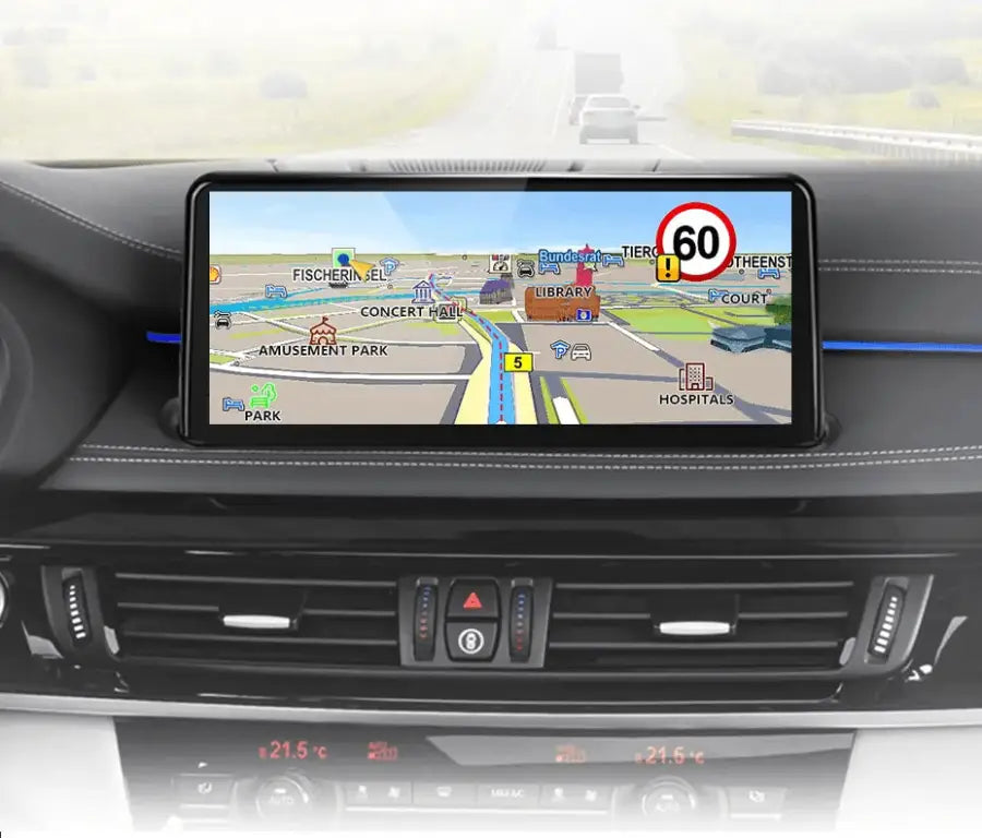 Radio nawigacja BMW X5 F15 X6 F16 2014-2017 CarPlay Android Auto - Multigenus