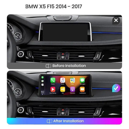 Radio nawigacja BMW X5 F15 X6 F16 2014-2017 CarPlay Android Auto - Multigenus