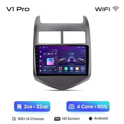 Radio nawigacja Chevrolet Aveo 2 2011-2013 Android Auto Carplay - Multigenus