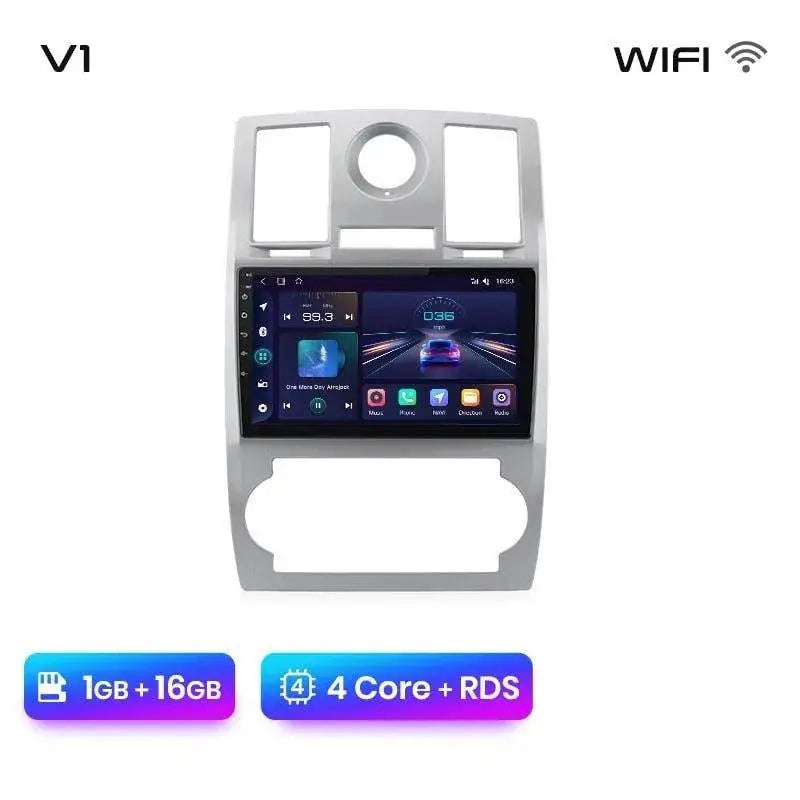 Radio nawigacja Chrysler 300C Aspen 2004 - 2008 Android Auto CarPlay - Multigenus
