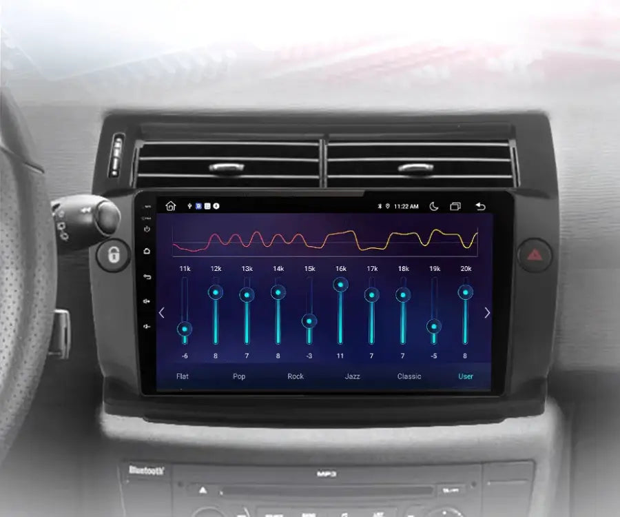 Radio nawigacja Citroen C4 2004 - 2009 Android Auto Carplay - Multigenus