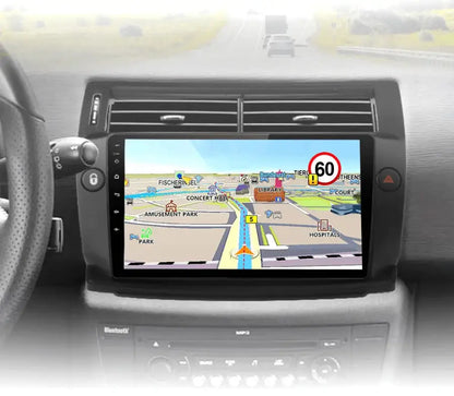 Radio nawigacja Citroen C4 2004 - 2009 Android Auto Carplay - Multigenus