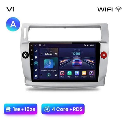 Radio nawigacja Citroen C4 2004 - 2009 Android Auto Carplay - Multigenus