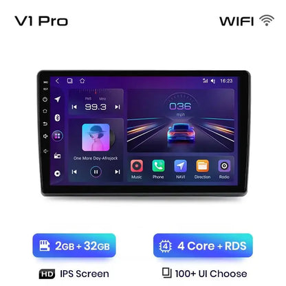 Radio samochodowe z bezprzewodowym CarPlay i Android Auto do Fiat Ducato, Peugeot Boxer 2, Citroen Jumper 2 (2006 - 2015) – Premium system multimedialny 2 DIN - Multigenus
