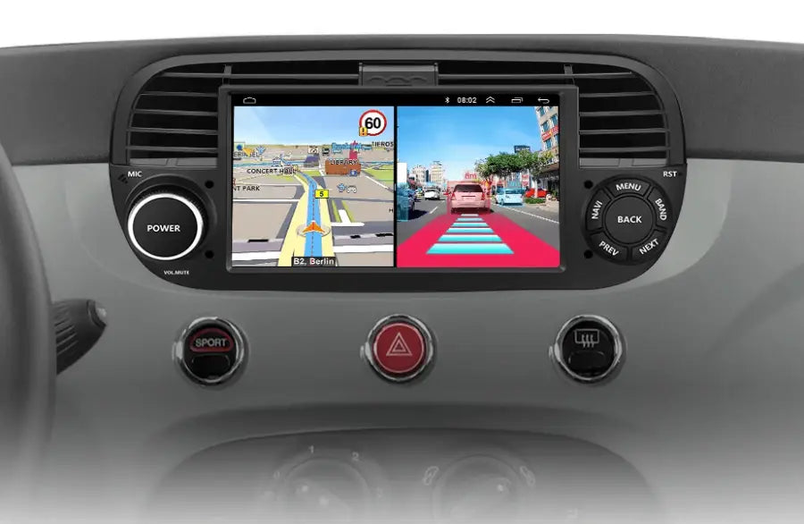 Radio dla Fiat Tipo i Egea 2015 - 2017 System Multimedialny GPS Android Auto z CarPlay - Multigenus