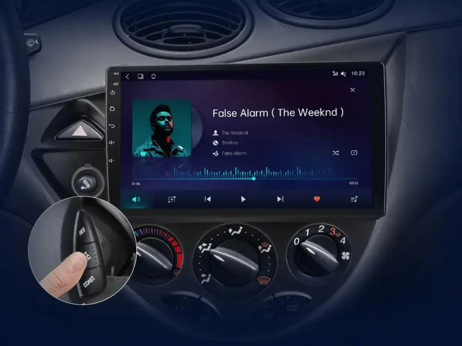 Radio do Ford Fiesta 1995 - 2001 i Focus Mk1 od 1998 - 2004 CarPlay i Android Auto - Multigenus