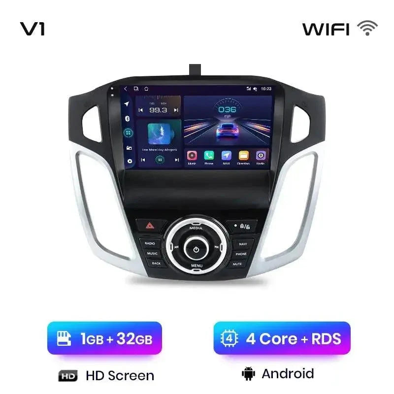 Radio nawigacja Ford Focus 3 MK3 2011 - 2019 Android Auto Carplay - Multigenus