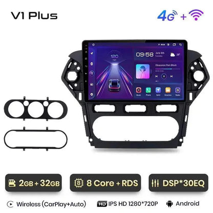Radio nawigacja Ford Mondeo 4 mk4 2010 - 2014 Carplay Carplay Android Auto - Multigenus